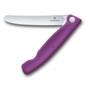Складаний ніж для пікніка Victorinox Swiss Classic 11см хвил фіол 6.7835.FC1 1 – techzone.com.ua