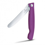Складной нож для пикника Victorinox Swiss Classic 11см волн фиол 6.7835.FC1 2 – techzone.com.ua
