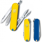 Складной нож Victorinox CLASSIC SD UKRAINE сине-желтый 0.6223.8.2