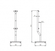 Стійки Focal On Wall 300 stands pack 2 Black 5 – techzone.com.ua Стійки Focal On Wall 300 stands pack 2 Black 5 – techzone.com.ua