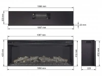 Електрокамін ArtiFlame AF42 Multicolor 7 – techzone.com.ua Електрокамін ArtiFlame AF42 Multicolor 7 – techzone.com.ua