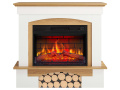 Електрокамін ArtiFlame Woodley AF23BS білий - дуб натуральний 1 – techzone.com.ua