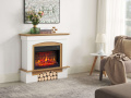 Електрокамін ArtiFlame Woodley AF23BS білий - дуб натуральний 5 – techzone.com.ua