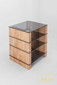 Стойка под AV аппаратуру ADLUX MODUL AV-4-600 Ash-Transparent Glass 4 – techzone.com.ua Стойка под AV аппаратуру ADLUX MODUL AV-4-600 Ash-Transparent Glass 4 – techzone.com.ua