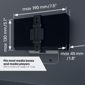 Крепление настенное VOGELS TVM 6400 Media Box Mount Черный (6864000) 5 – techzone.com.ua Крепление настенное VOGELS TVM 6400 Media Box Mount Черный (6864000) 5 – techzone.com.ua