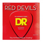 DR Strings RED DEVILS Acoustic - Custom Light (11-50)