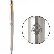 Ручка кулькова Parker JOTTER ARMY Stainless Steel GT BP Емблема ССО ЗСУ 16032_W016b 1 – techzone.com.ua