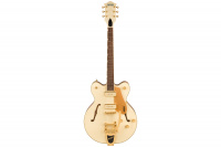 Гітара напівакустична GRETSCH ELECTROMATIC PRISTINE LTD CENTER BLOCK DOUBLE-CUT WITH BIGSBY WHITE GOLD