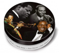 Набор подстаканников Retro Musique Jazz Legends - 8 Pieces Coaster Set With Real Vinyl Coasters 1 – techzone.com.ua
