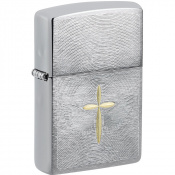 Запальничка Zippo 200 Spiritual Cross Design 46479