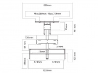 Стойка для ТВ Yamaha Kinsei Rack White 2 – techzone.com.ua Стойка для ТВ Yamaha Kinsei Rack White 2 – techzone.com.ua