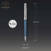 Ручка кулькова Parker SONNET Metal & Blue Lacquer CT BP 68 432 5 – techzone.com.ua Ручка кулькова Parker SONNET Metal & Blue Lacquer CT BP 68 432 5 – techzone.com.ua