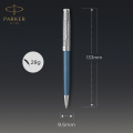 Ручка шариковая Parker SONNET Metal & Blue Lacquer CT BP 68 432 5 – techzone.com.ua