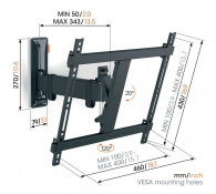 Крiплення настiнне VOGELS TVM 3423 Black 2 – techzone.com.ua Крiплення настiнне VOGELS TVM 3423 Black 2 – techzone.com.ua