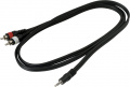 ROCKCABLE RCL20902 D4 Patch Cable - 2 x RCA to TRS MiniJack (1.5m) 2 – techzone.com.ua