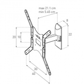 Кронштейн для ТВ Sonorous Surefix 511 2 – techzone.com.ua Кронштейн для ТВ Sonorous Surefix 511 2 – techzone.com.ua