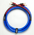 Комплект акустических кабелей Taga Harmony BLUE-12 OFC Speaker Cable with Banana Plugs 2шт по 3 м 2 – techzone.com.ua