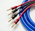 Комплект акустических кабелей Taga Harmony BLUE-12 OFC Speaker Cable with Banana Plugs 2шт по 3 м 4 – techzone.com.ua
