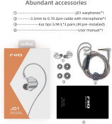 Наушники FiiO JD1 Black 3 – techzone.com.ua Наушники FiiO JD1 Black 3 – techzone.com.ua