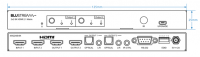 Матриця Blustream MX22AB-8K 6 – techzone.com.ua