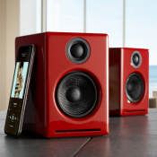 Акустическая система Audioengine A2+BT Red 4 – techzone.com.ua Акустическая система Audioengine A2+BT Red 4 – techzone.com.ua