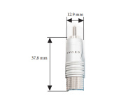 Роз'єми Supra RCA-8SL RHODIUM RED/BLACK PAIR BULK (1011001672) 4 – techzone.com.ua