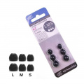 Амбушюри Knowledge Zenith Silicone eartips Black (3 pairs) 3 – techzone.com.ua