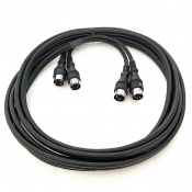 Кабель Mogami MIDI Synchro Dual MIDI-05D