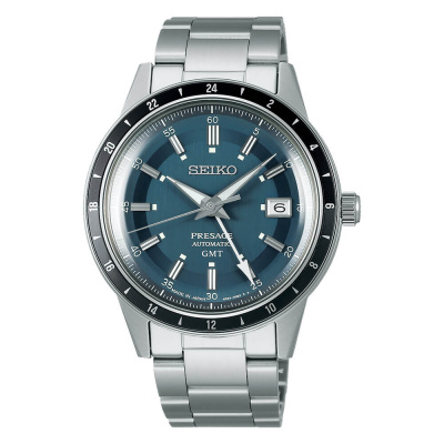 Чоловічий годинник Seiko Presage Style 60S GMT SSK009J1 – techzone.com.ua