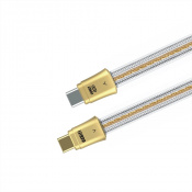 Кабель USB DD HiFi TC19CC Gold (Comet Gold) - 10cm 2 – techzone.com.ua