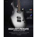 Donner Music DMT-100 Electric Guitar Gardient Black EC6737 2 – techzone.com.ua