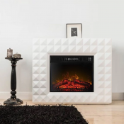 Електрокамін ArtiFlame Diamond AF23S білий 4 – techzone.com.ua Електрокамін ArtiFlame Diamond AF23S білий 4 – techzone.com.ua