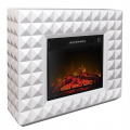 Електрокамін ArtiFlame Diamond AF23S білий 2 – techzone.com.ua