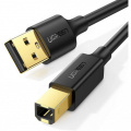 Кабель UGREEN US135 USB-A 2.0 - USB-B 2.0 Cable, 1.5 m Black 10350 2 – techzone.com.ua