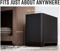 Бездротовий сабвуфер Polk Audio React SUB Black 4 – techzone.com.ua Бездротовий сабвуфер Polk Audio React SUB Black 4 – techzone.com.ua