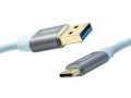Кабель SUPRA USB 3.2 A-C BLUE 3M (1001909926) 1 – techzone.com.ua