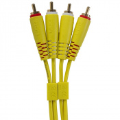 Кабель UDG Set RCA - RCA Yellow 3m (U97003YL) 1 – techzone.com.ua