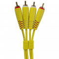 Кабель UDG Set RCA - RCA Yellow 3m (U97003YL) 1 – techzone.com.ua