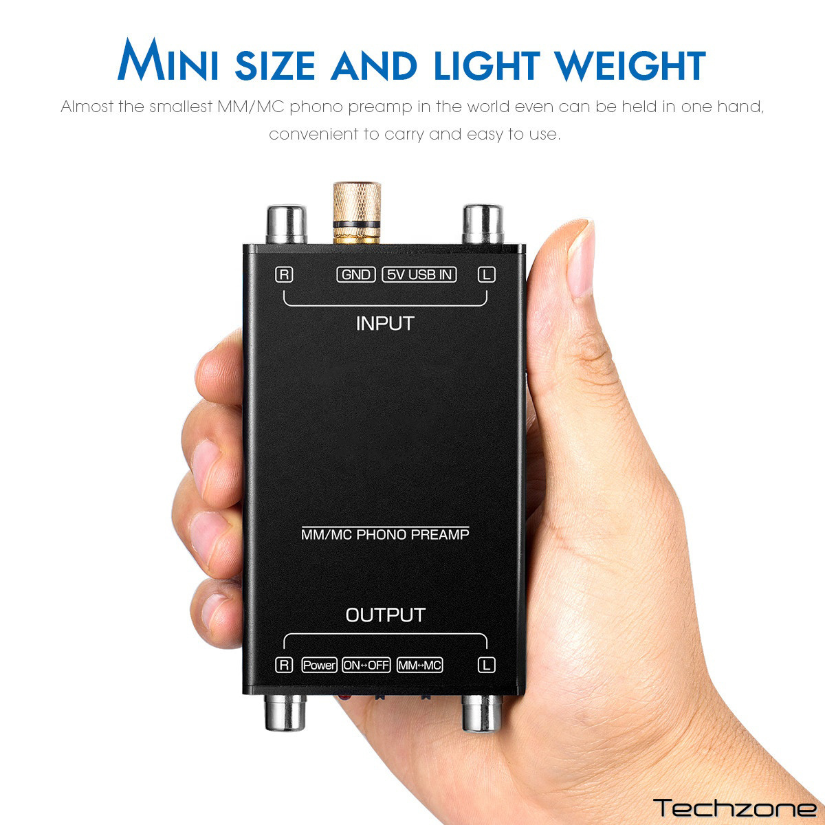 Фонокоректор GOKA RP-110 Phono Stage Black 2 – techzone.com.ua