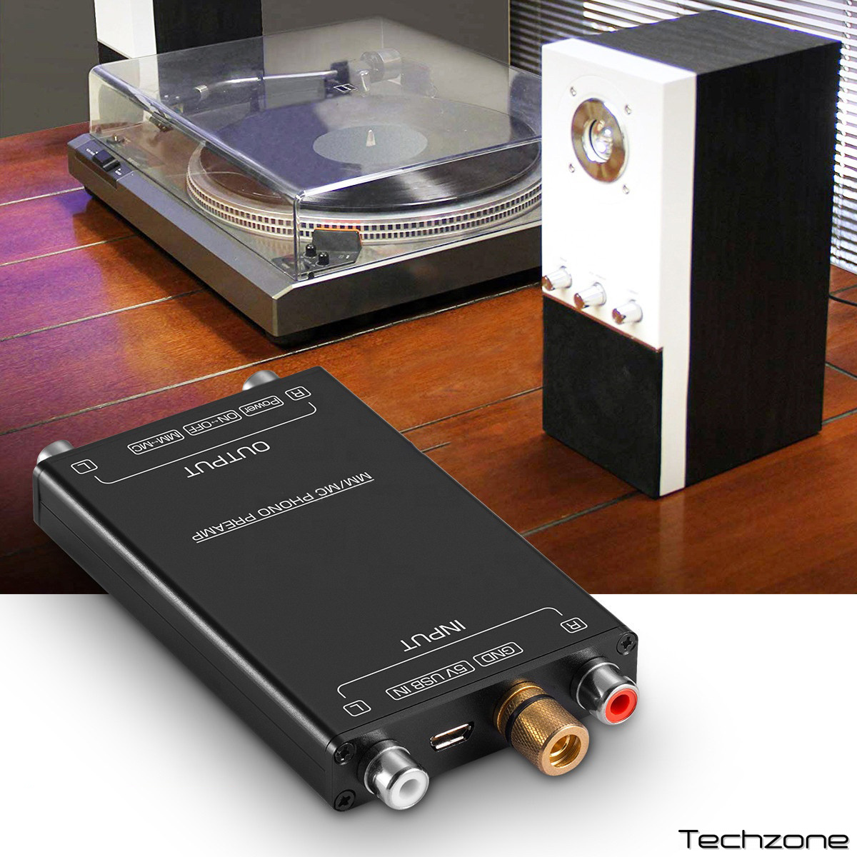 Фонокоректор GOKA RP-110 Phono Stage Black 6 – techzone.com.ua