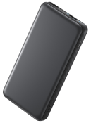 Зовнішній акумулятор (павербанк) Anker 10000mAh 22.5W Built-In USB-C Cable Black (A110DH11)