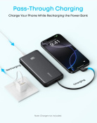 Зовнішній акумулятор (павербанк) Anker 10000mAh 22.5W Built-In USB-C Cable Black (A110DH11) 4 – techzone.com.ua