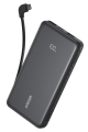 Зовнішній акумулятор (павербанк) Anker 10000mAh 22.5W Built-In USB-C Cable Black (A110DH11) 2 – techzone.com.ua