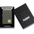 Запальничка Zippo 221 Four Leaf Clover Design 49796 3 – techzone.com.ua