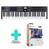 MIDI-клавіатура Arturia KeyLab Essential 61 mk3 (Black) + Arturia Pigments 1 – techzone.com.ua