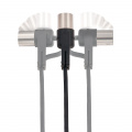 ROCKBOARD RBO CAB MD FX 200 BK RockBoard FlaX Plug MIDI Cable, 200 cm 6 – techzone.com.ua