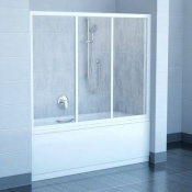 Шторка для ванны Ravak AVDP3- 120 Белый Transparent 40VG0102Z1