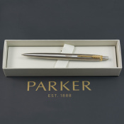 Ручка шариковая Parker JOTTER Stainless Steel GT BP Трезубец прозрачный 16032_T010b 5 – techzone.com.ua Ручка шариковая Parker JOTTER Stainless Steel GT BP Трезубец прозрачный 16032_T010b 5 – techzone.com.ua