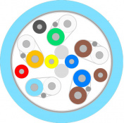 Видео кабель Supra HD5 HDMI/DVI/DP BLUE B75 (1001000064) 2 – techzone.com.ua Видео кабель Supra HD5 HDMI/DVI/DP BLUE B75 (1001000064) 2 – techzone.com.ua