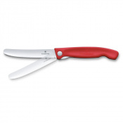 Складаний ніж для пікніка Victorinox Swiss Classic 11см хвил черв 6.7831.FC1 2 – techzone.com.ua